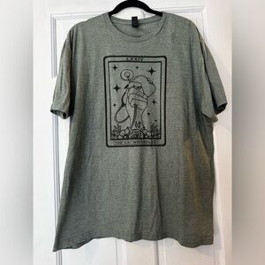 The Cat Wrangler Tarot Card Vet Tech Stethoscope T-Shirt